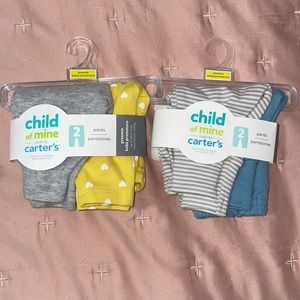 Carter’s Preemie 2 Pack Pants x 2. (4 Pants Total).